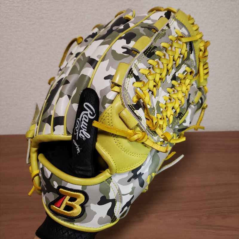 ド派手！プレミアムオーダー！ベルガード！一般投手用グローブ