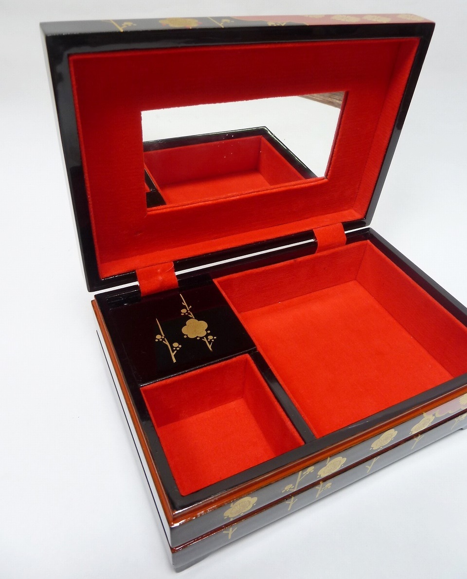 新品ピアノジュエリーボックス小物入れオルゴール付きディスク