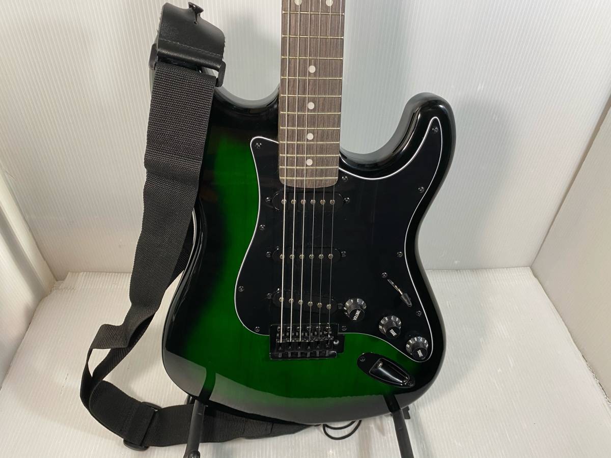 Selder セルダー エレキギター グリーン Q C Passed 9 中古品 スタンド ケース付き の落札情報詳細 ヤフオク落札価格情報 オークフリー スマートフォン版