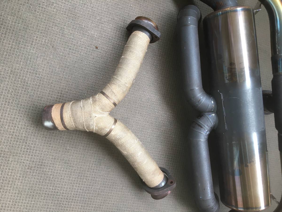 フェラーリF355 MSレーシングマフラー Y管セットの落札情報詳細