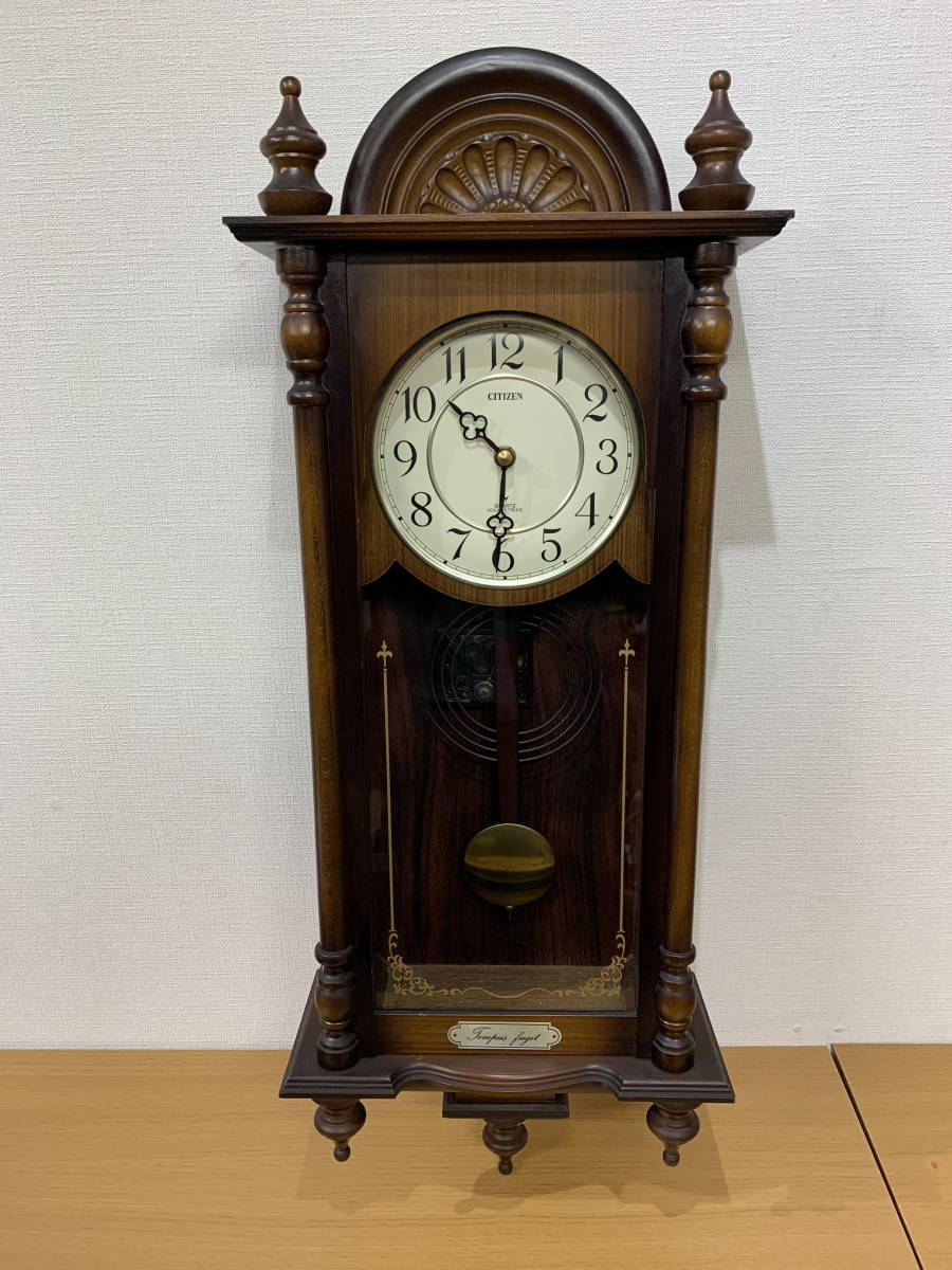 ミブラン時計　ミブラン　重鎮振り子時計　分銅式時計　分銅式時計　アンティーク時計 MIBRAN/ミブラン/分銅式掛時計/重錘式振り子時計/柱時計】