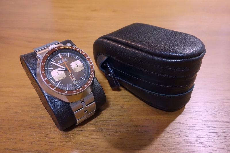 新品 Watch Bag 携帯用ウォッチケース 本牛革製 キップシュリンクレザー 1本用 ダークブラウン 日本製 腕時計ケース 収納 アンティーク の落札情報詳細 ヤフオク落札価格情報 オークフリー スマートフォン版