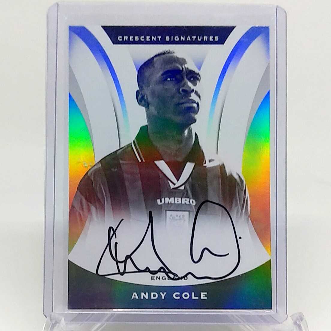 1円スタート☆アンディ・コール☆直筆サイン☆Andy Cole 2017 Panini 