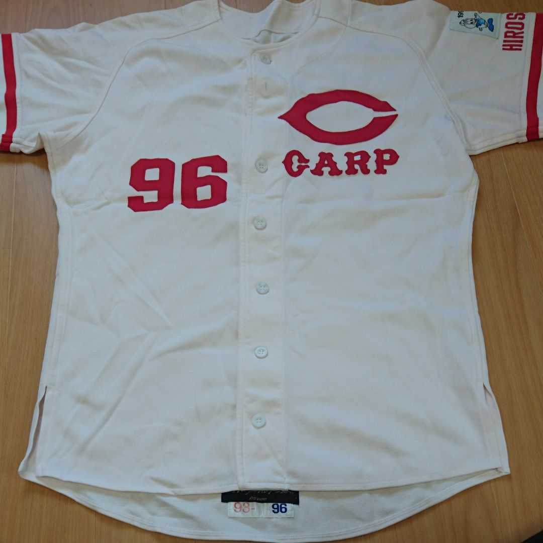 広島カープ 田中健二 実使用 ユニフォーム ホーム用 打撃投手 1993年