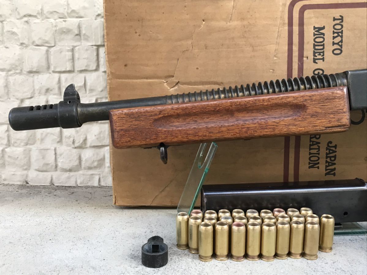 希少品】 MGC トンプソン M1921 発火式モデルガン SMG刻印あり 発火