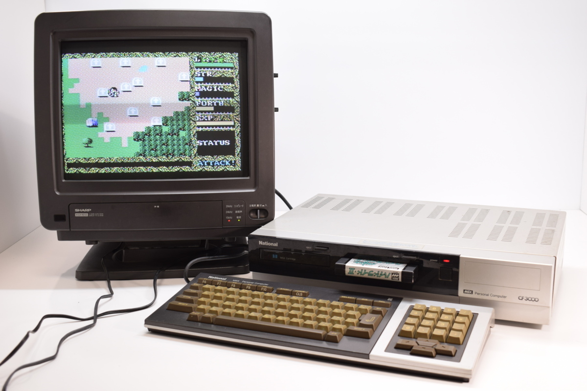 National MSX パーソナルコンピューター CF-3000 希少