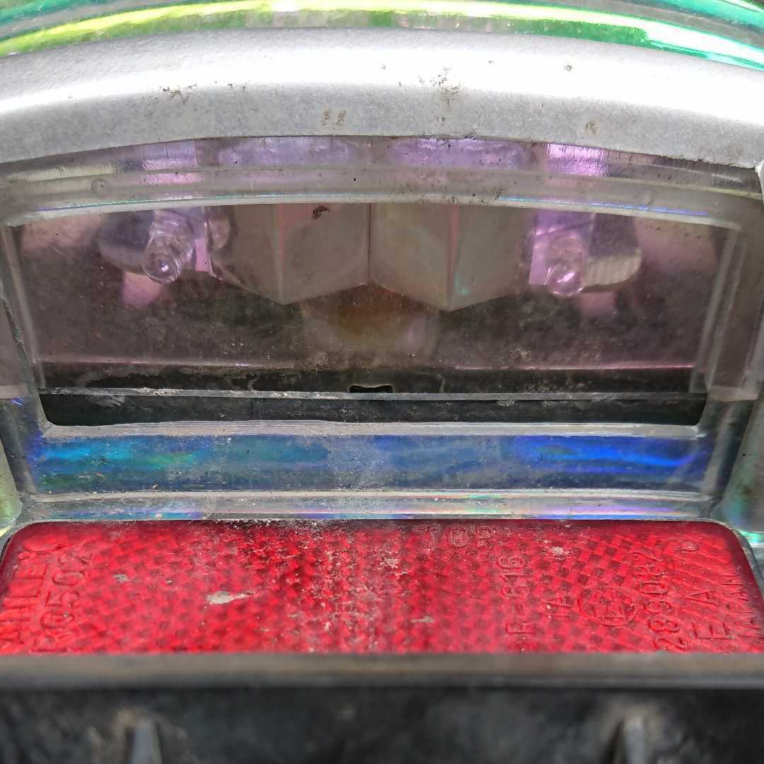 ライブディオZX レインボーテールとテールカバーとLEDテールの落札