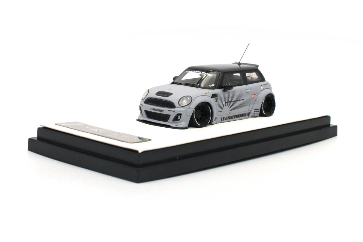 新品】LB Performance LBWK 1/64 ミニクーパー MINI Cooper Grey 灰色