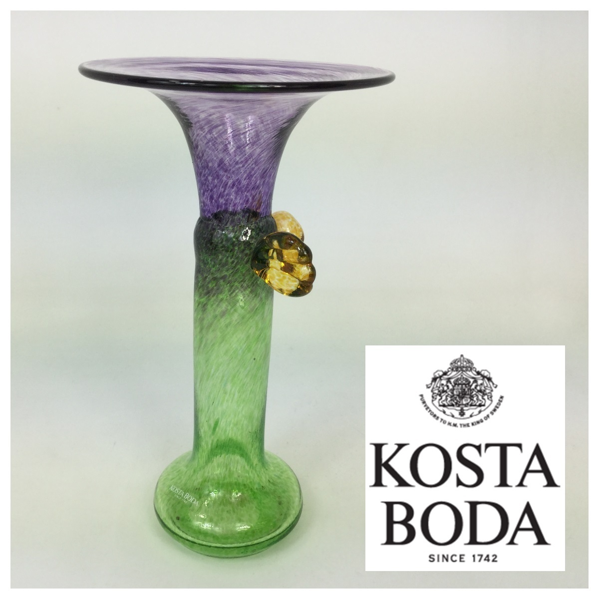 北欧 BODA コスタボダ Bertil Vallien フラワーベース 一輪挿