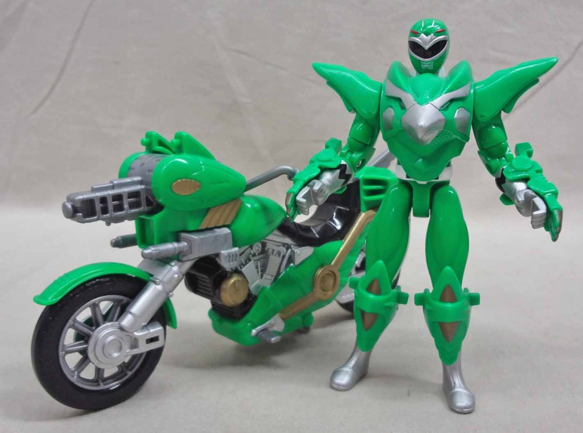Power Rangers Lost Galaxy アストロサイクル フィギュア&バイク 戦隊