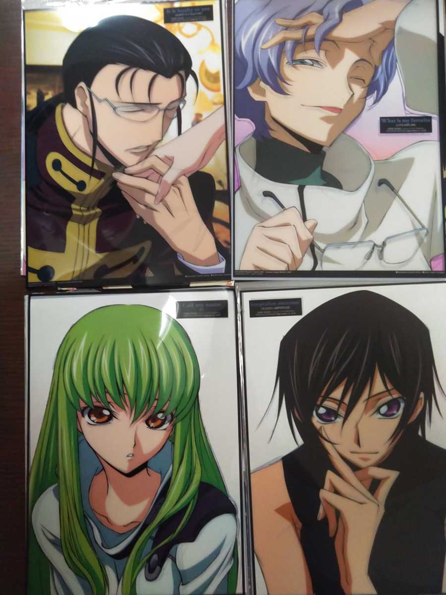 レア　コードギアス 反逆のルルーシュ Cell DX コードギアス 反逆のルルーシュ 未使用 photo collection code geass