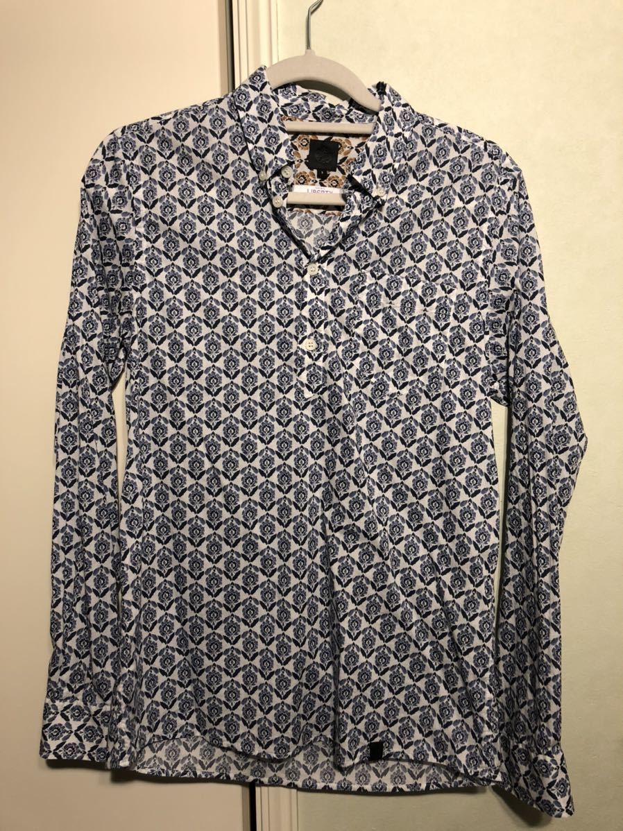 Pretty Green 花柄シャツ リアム・ギャラガーオアシスL