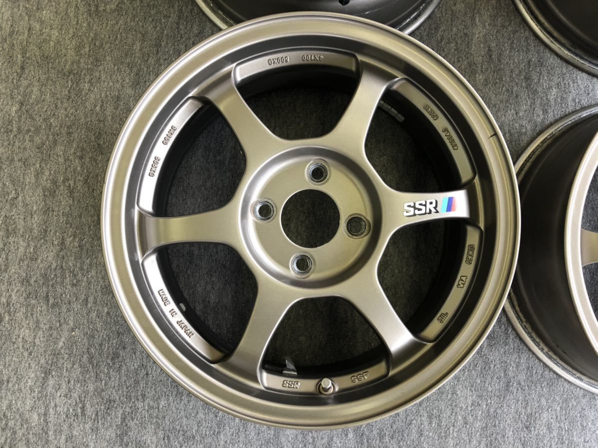 本物保証，爆買い スピードスター SSR タイプC 15×6.5J 4H100 +35