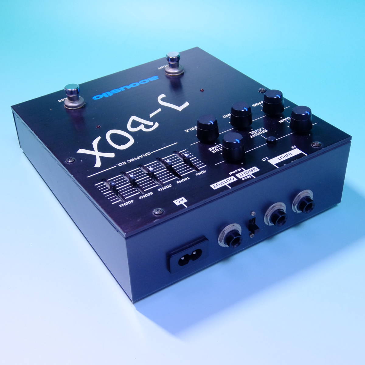 acoustic J-BOX Bass Preamp ベース プリアンプ アウトレッ