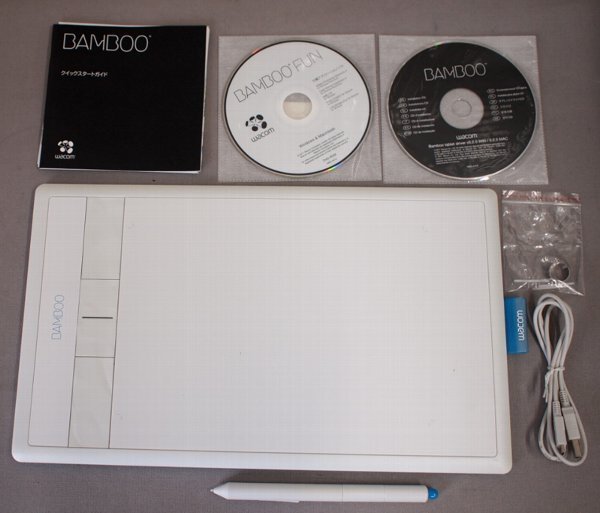 Nor428 Wacomペンタブレット Bamboo Fun Cth 670 W Usb接続 簡易動作確認済み ペン ケーブル ドライバ他付属品有 の落札情報詳細 ヤフオク落札価格情報 オークフリー スマートフォン版