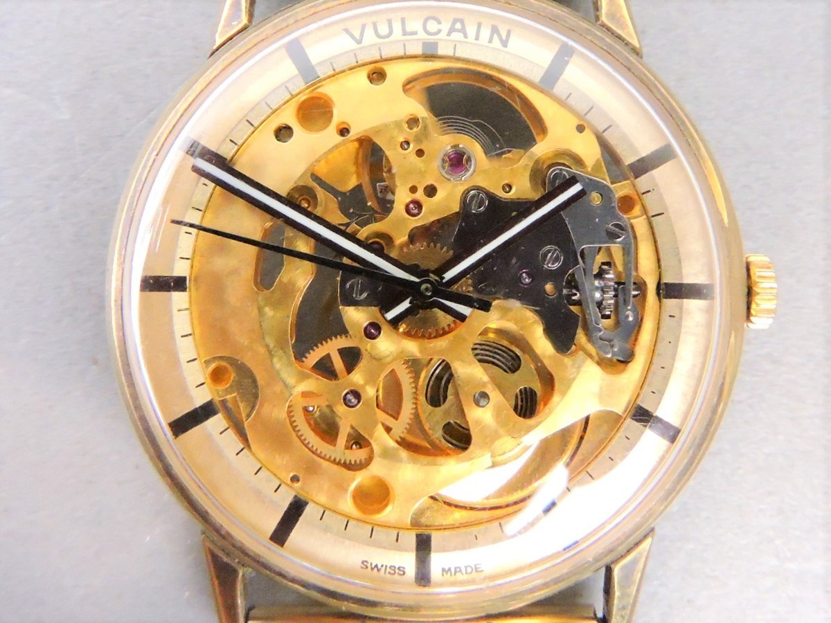 VULCAIN 手巻き スケルトン 腕時計msr 【公式通販】