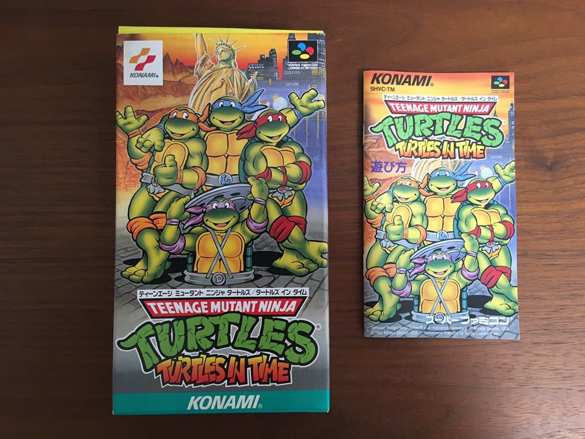 【動作確認済】T.M.N.T タートルズインタイム【説明書・箱付き】 動作確認済み】 T.M.N.T. 動作確認済】T.M.N.T タートルズインタイム