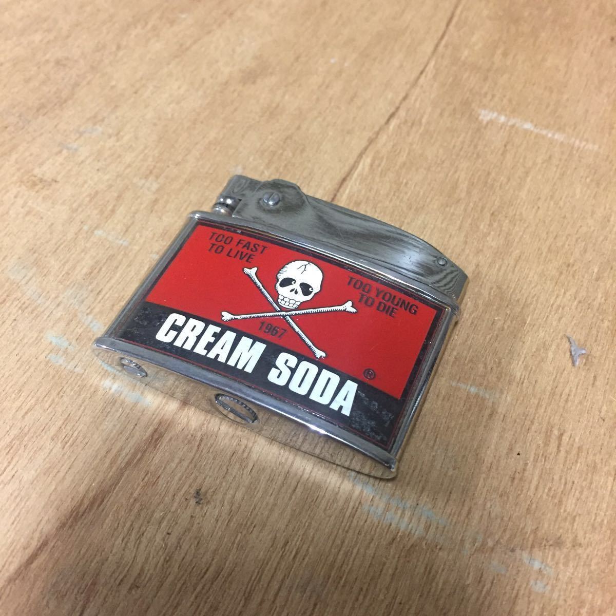 クリームソーダ 1980年代オイルライター 未使用品 【公式通販】