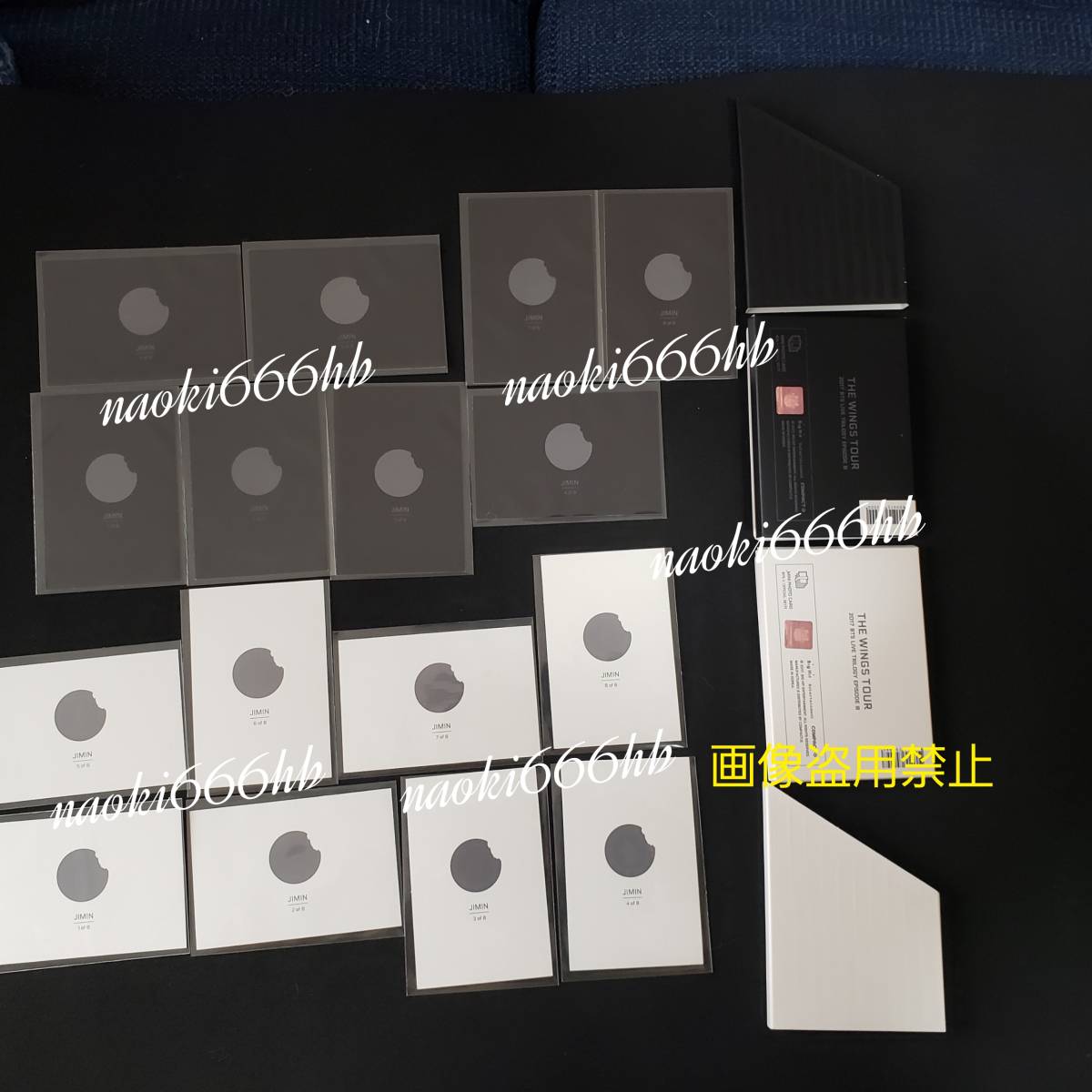 防弾少年団 JIMIN ver.1,2 ミニフォト フルコンプ THE WINGS TOUR 2017  