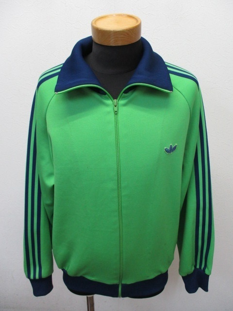 80's デサント期 adidas Vintage Track Jacket 中古 サイズ 4号