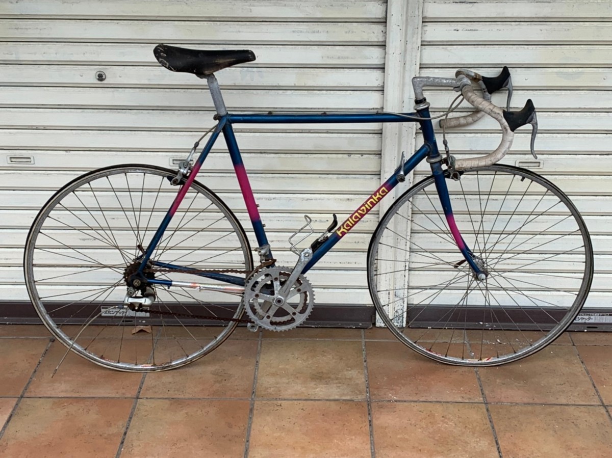 完成車 kalavinka カラビンカ ロードバイク クロモリ