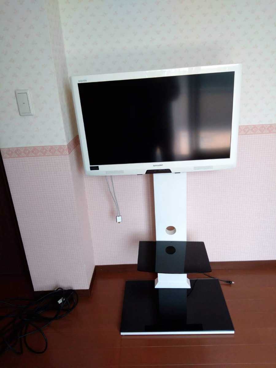 送料無料☆SHARP 液晶テレビ AQUOS LC-32V7 テレビスタンド付き