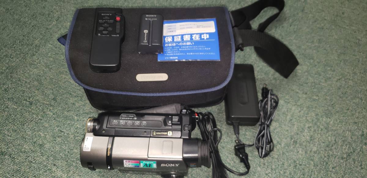 k1697 SONY Handycam video Hi8 CCD-TR290 Used]SONY CCD-TR290PK