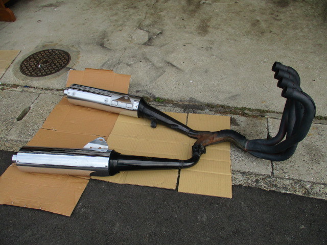 ✨zzr1100 純正マフラー✨ ZX-11`s Garage ”整備記録 ～マフラー交換～