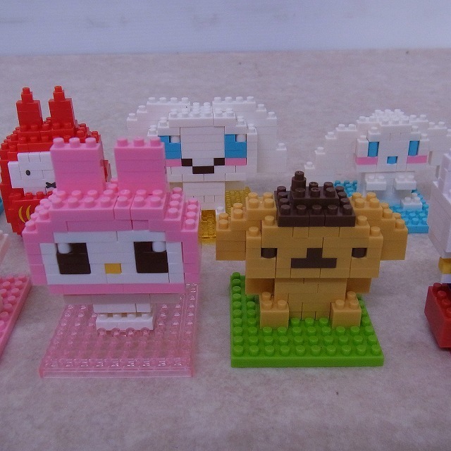 ナノブロック ハローキティ マイメロディ クロミ ポムポムプリン シナモロール スヌーピー ヒトカゲ 等 まとめてセット 現状品 の落札情報詳細 ヤフオク落札価格情報 オークフリー スマートフォン版