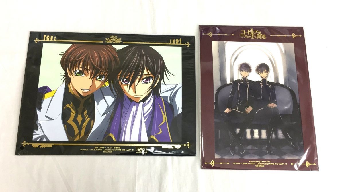 新品 A00 未開封 コードギアス反逆のルルーシュ I 興道 キセキのアニバーサリー アニメイト特典 アートボード 2個セット の落札情報詳細 ヤフオク落札価格情報 オークフリー スマートフォン版
