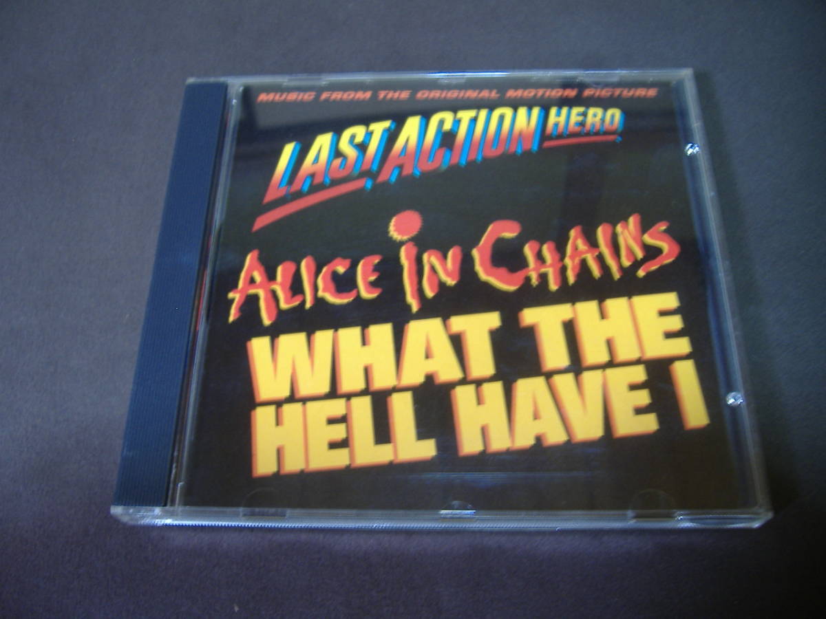 【中古CD】ALICE IN CHAINES「WHAT THE HELL HAVE I」【非売品/PROMO/LAST ACTION HERO