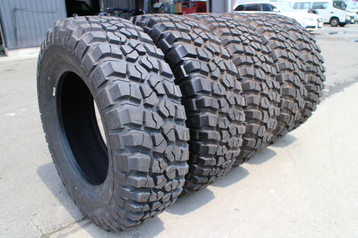 BFグッドリッチ 255/75R17 ラングラールビコン純正タイヤ５本セット BFグッドリッチ 255/75R17 ラングラールビコン純正タイヤ5本