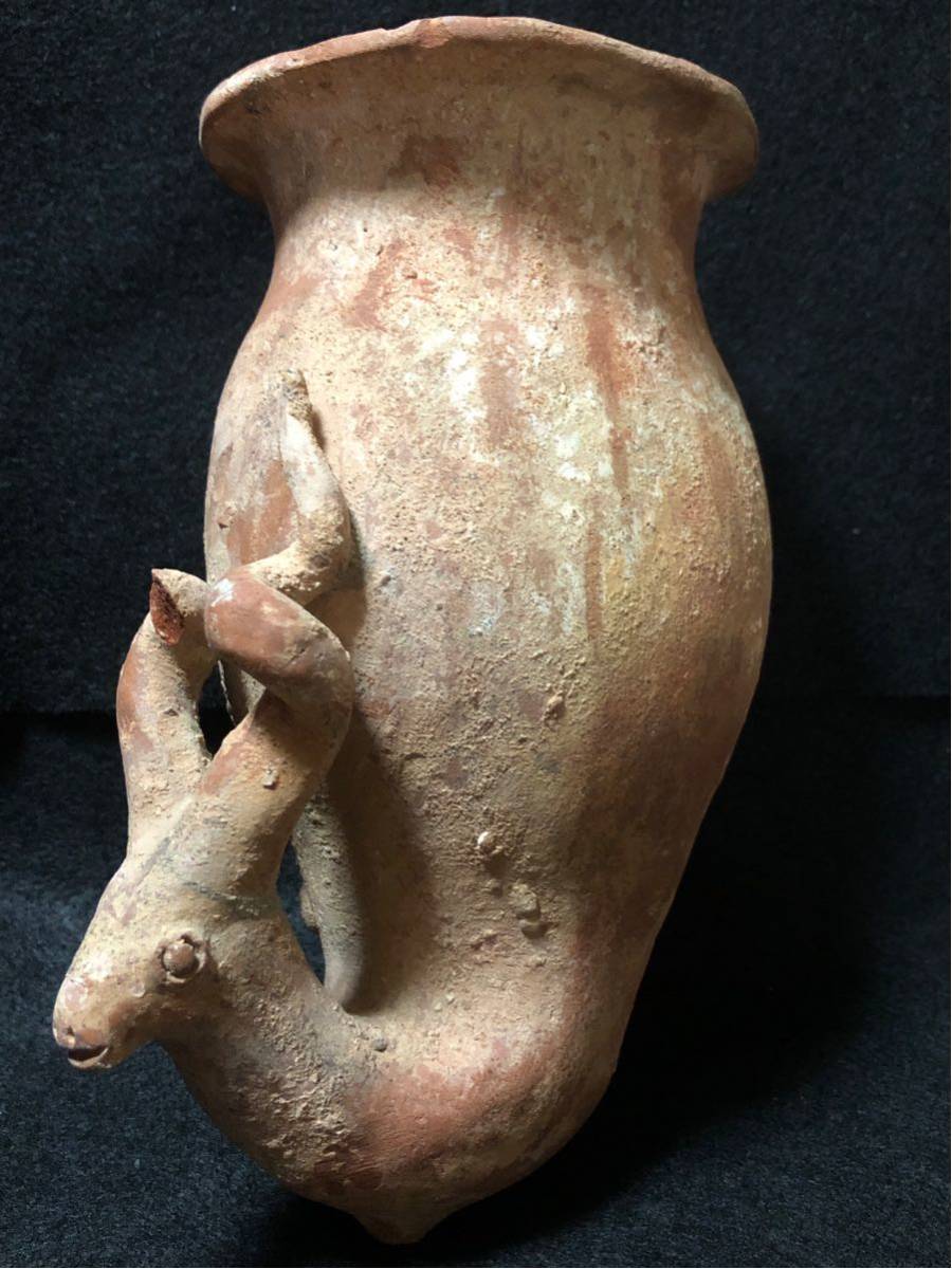 一点物 古代ペルシャ リュトン 儀式 水差し BC400年頃 大型 コレクション 一点物 古代ペルシャ リュトン 儀式 水差し BC400年頃 大型