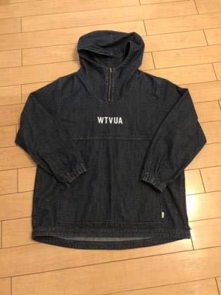 wtaps 18ss SBS Lサイズ TET着 デニムプルオーバーパーカー アノラック