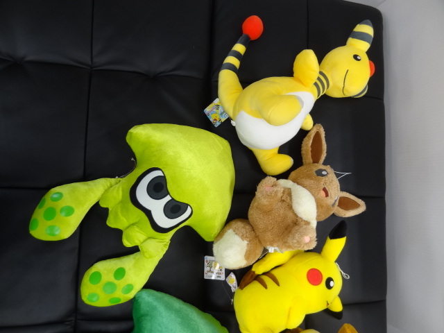 キャラグッズ ぬいぐるみ いろいろまとめセット １ ポケモン ピカチュウ デンリュウ イーブイ スプラトゥーン マリオ 等 の落札情報詳細 ヤフオク落札価格情報 オークフリー スマートフォン版