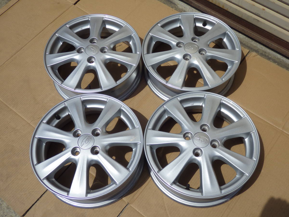 アルミホイール 2本目 ZN6GTリミテッドブラックパッケージ純正17インチ