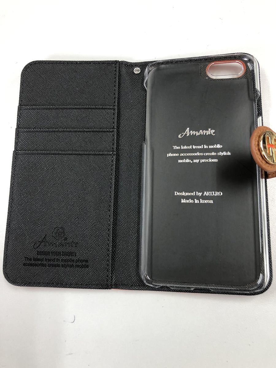 新品 Iphone6 Iphone6s手帳型ケース ヘモズオレンジ 手帳型iphoneケース 手帳型スマホケース 手帳型iphone6ケース 携帯ケース お洒落シンプル の落札情報詳細 ヤフオク落札価格情報 オークフリー スマートフォン版