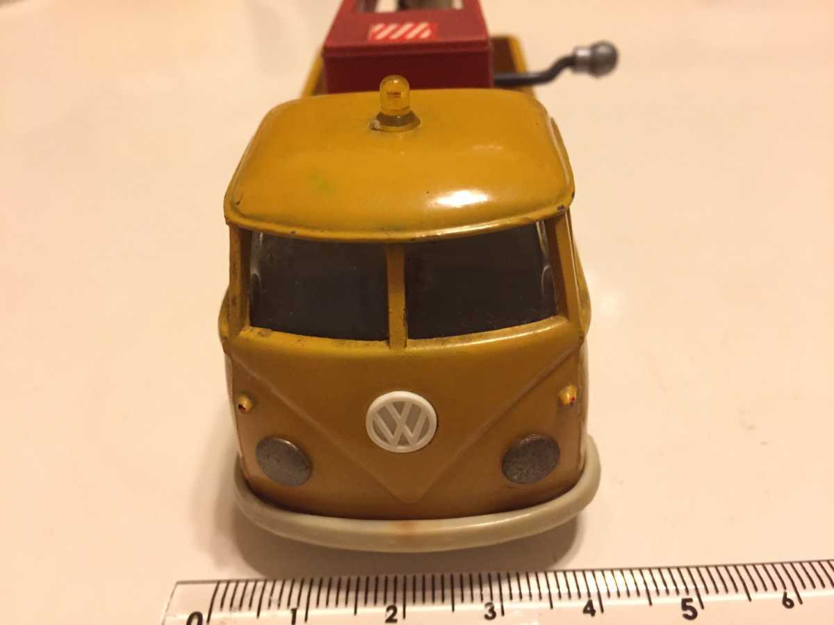 GAMAMINI MOD西ドイツ製 箱無 ワーゲンバス クレーン車、絶版品