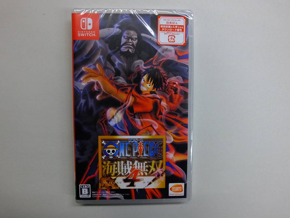 新品 K55 未開封 Nintendo Switch ニンテンドースイッチ用ソフト One Piece 海賊無双4 ワンピース の落札情報詳細 ヤフオク落札価格情報 オークフリー スマートフォン版
