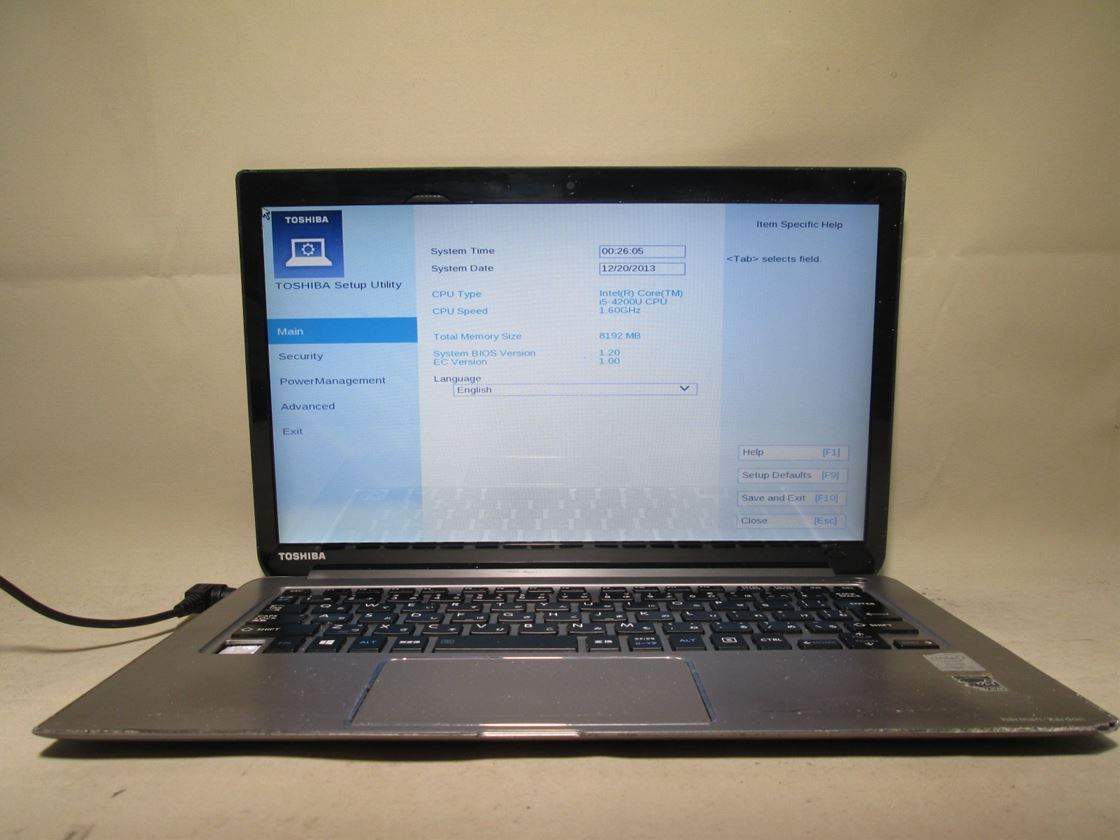 東芝 Dynabook Kira V634 27ks Pvknxs Core I5 40u 1 6ghz 8gb メモリ 13 3インチ ジャンク の落札情報詳細 ヤフオク落札価格情報 オークフリー