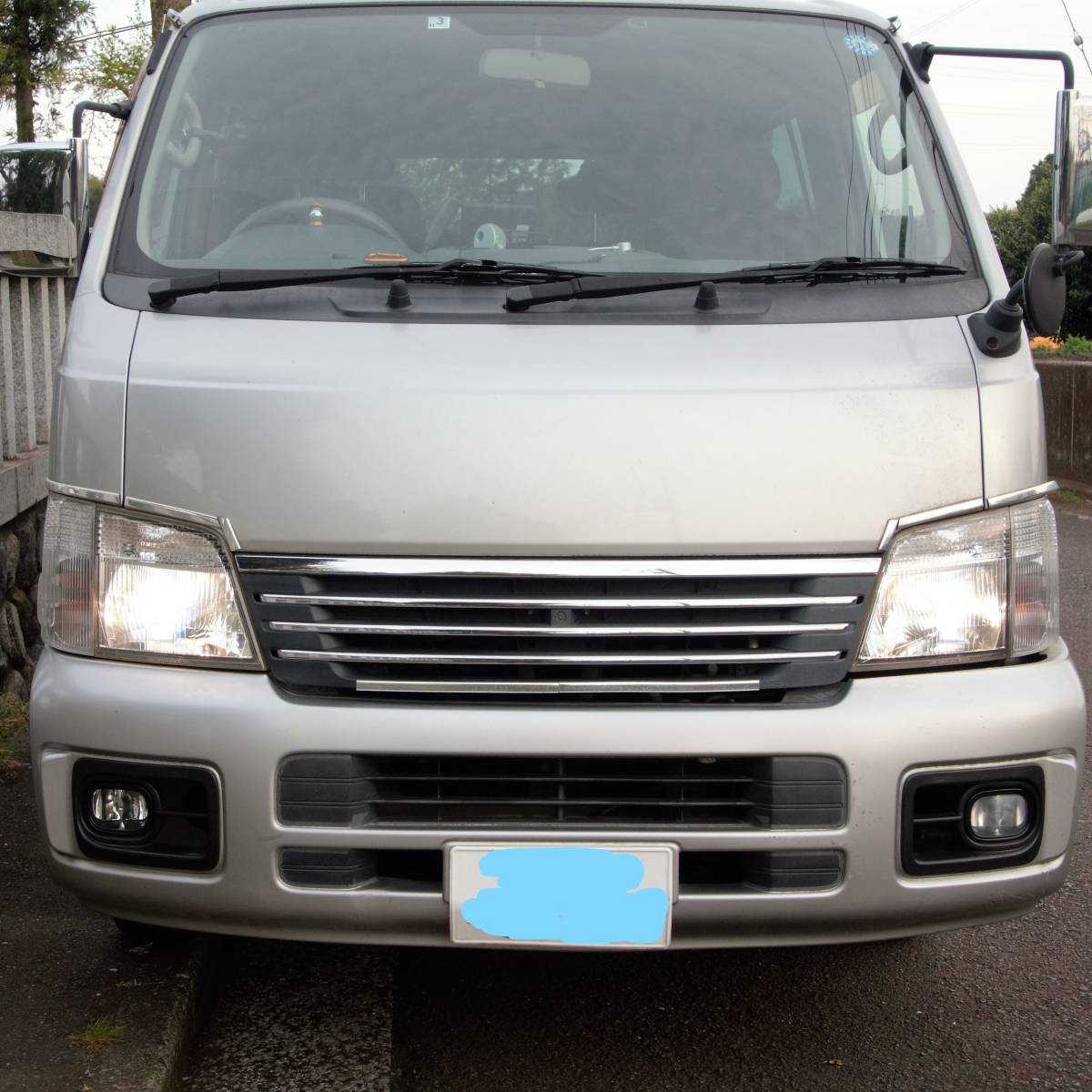 日産 キャラバンコーチTA-QE25シルクロードGXロングボディシルバー  