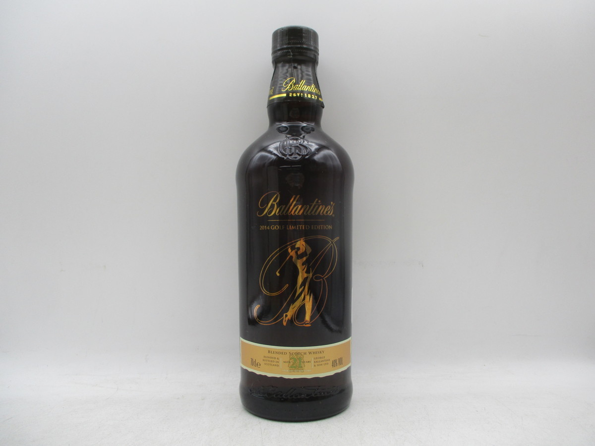 古酒】Ballantine's バランタイン 21年 2014 ゴルフ リミテッド