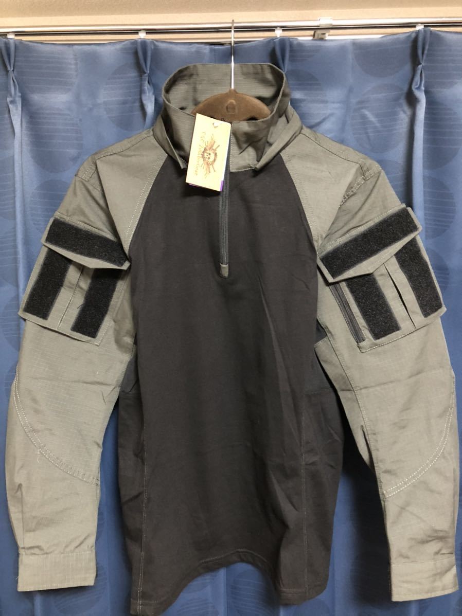 フード付き カスタムコンバットシャツsp2 レンジャーグリーン Sサイズ の落札情報詳細 ヤフオク落札価格情報 オークフリー スマートフォン版