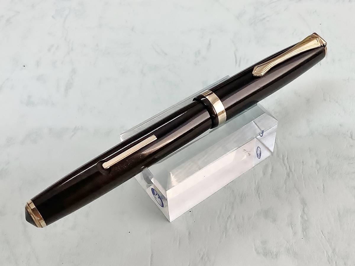 希少☆PILOT パイロット 万年筆 吸引式 WARRANTED ワランテッド 昭和