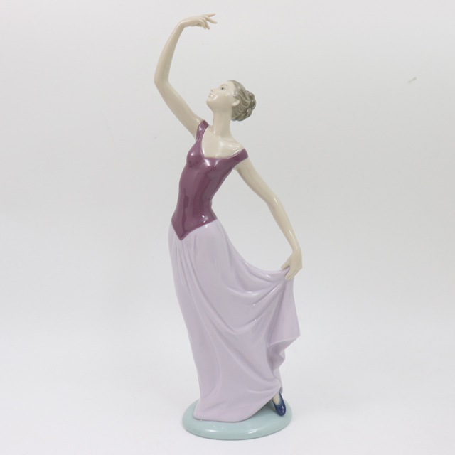 リヤドロ バレリーナ 置物 美品 中古】n0250 即決 美品 NAO ナオ