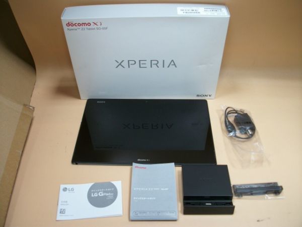 P 18 60サイズ Docomo Sony Xperia Z2タブレット端末 通電確認済み So 05f 充電ケーブルなし 中古 の落札情報詳細 ヤフオク落札価格情報 オークフリー スマートフォン版