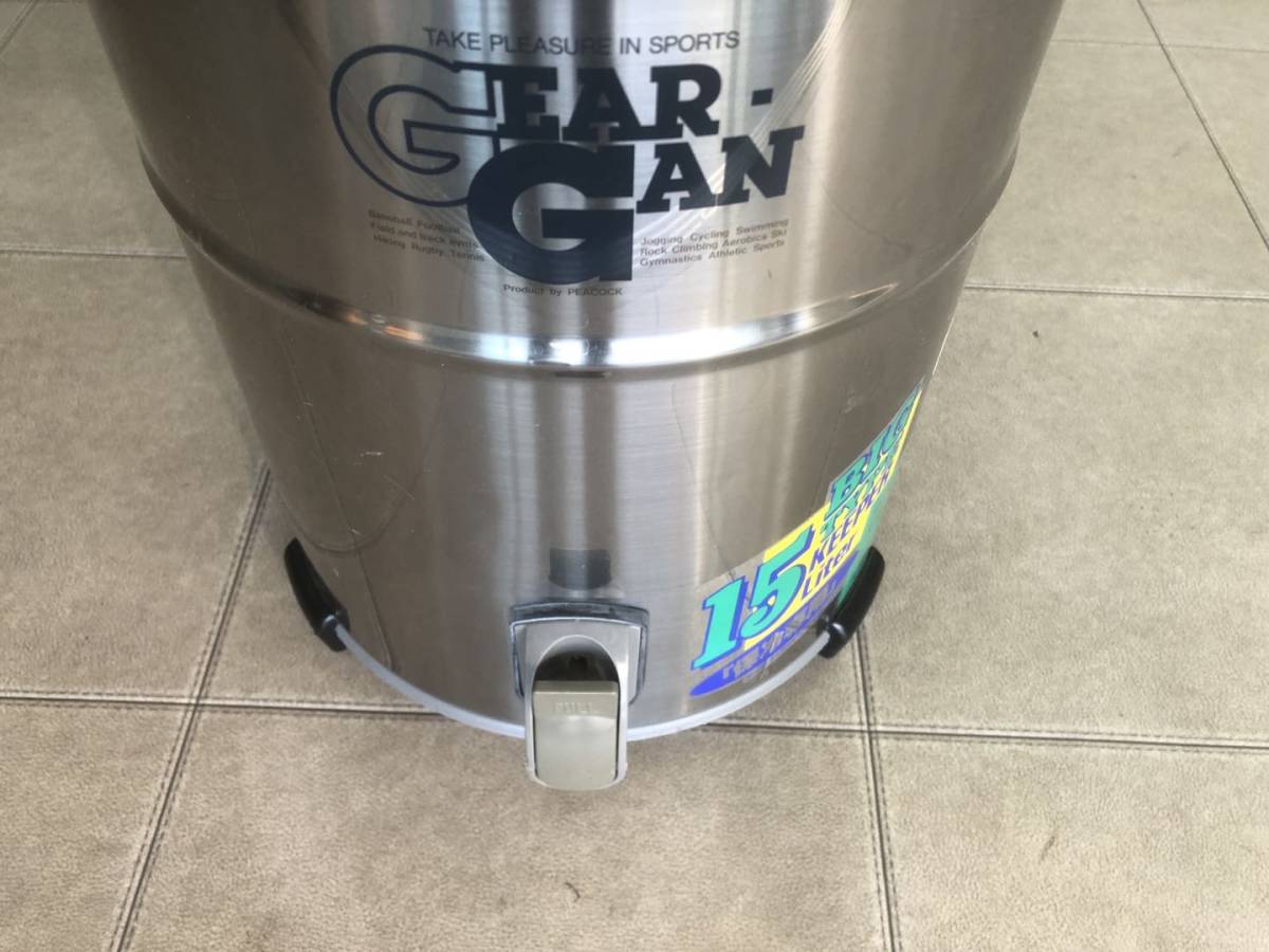 PEACOCK GEAR GAN（GEAR-GAN 大型ジャグ ステンレス 保冷 ジャグ