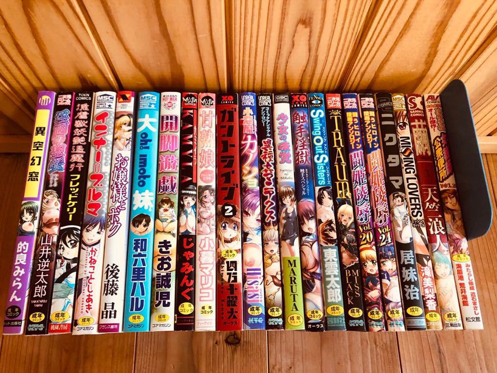 成人コミック 22冊まとめ売りの落札情報詳細 - Yahoo!オークション落札  