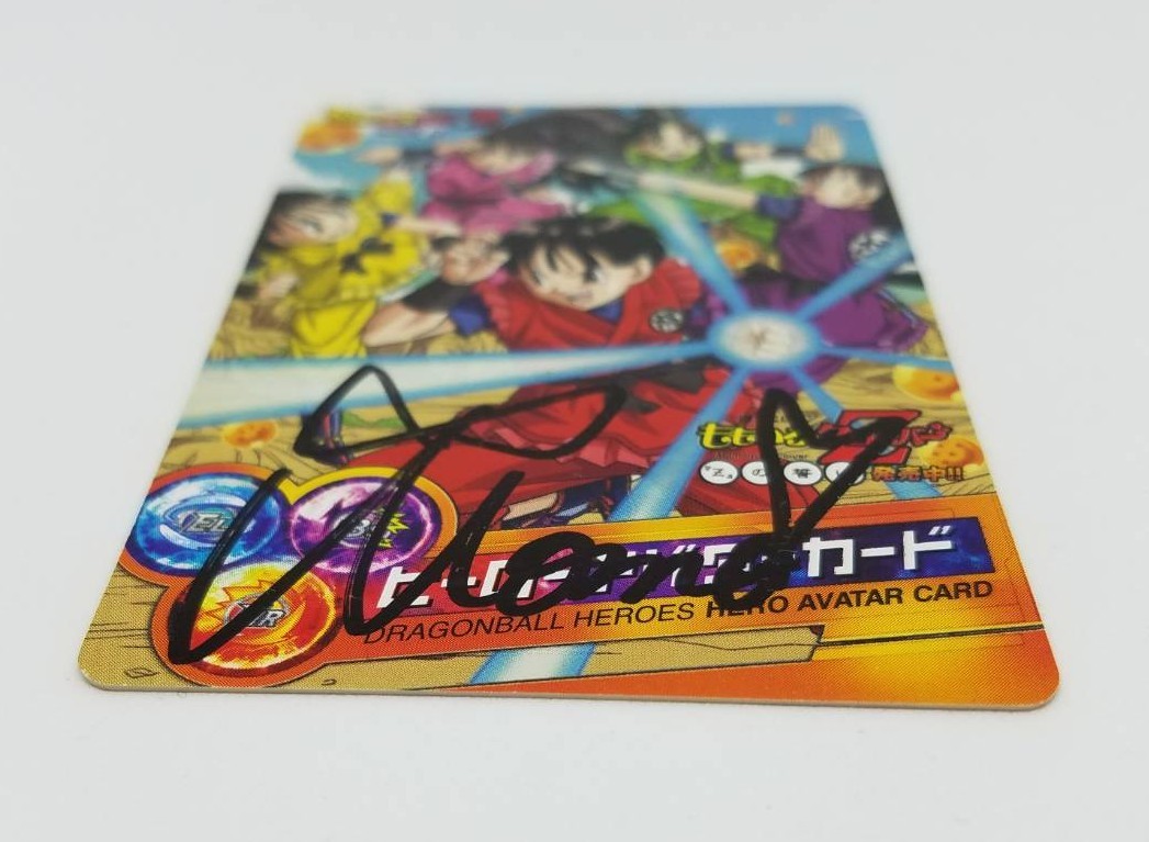 新品 送料無料 追跡有り ももいろクローバーz Cdジャケット風 ヒーローアバターカード モモちゃんサイン入り ドラゴンボールヒーローズ の落札情報詳細 ヤフオク落札価格情報 オークフリー スマートフォン版
