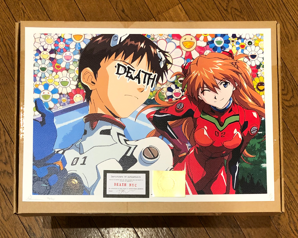 新品】希少 正規品 2020年 最新作 世界限定100枚 DEATH NYC